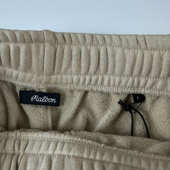 MALBON GOLF BROWN PARFUL  SWEATPANTS-LARGE-NEW NWT MSRP $130 - Picture 4 of 10